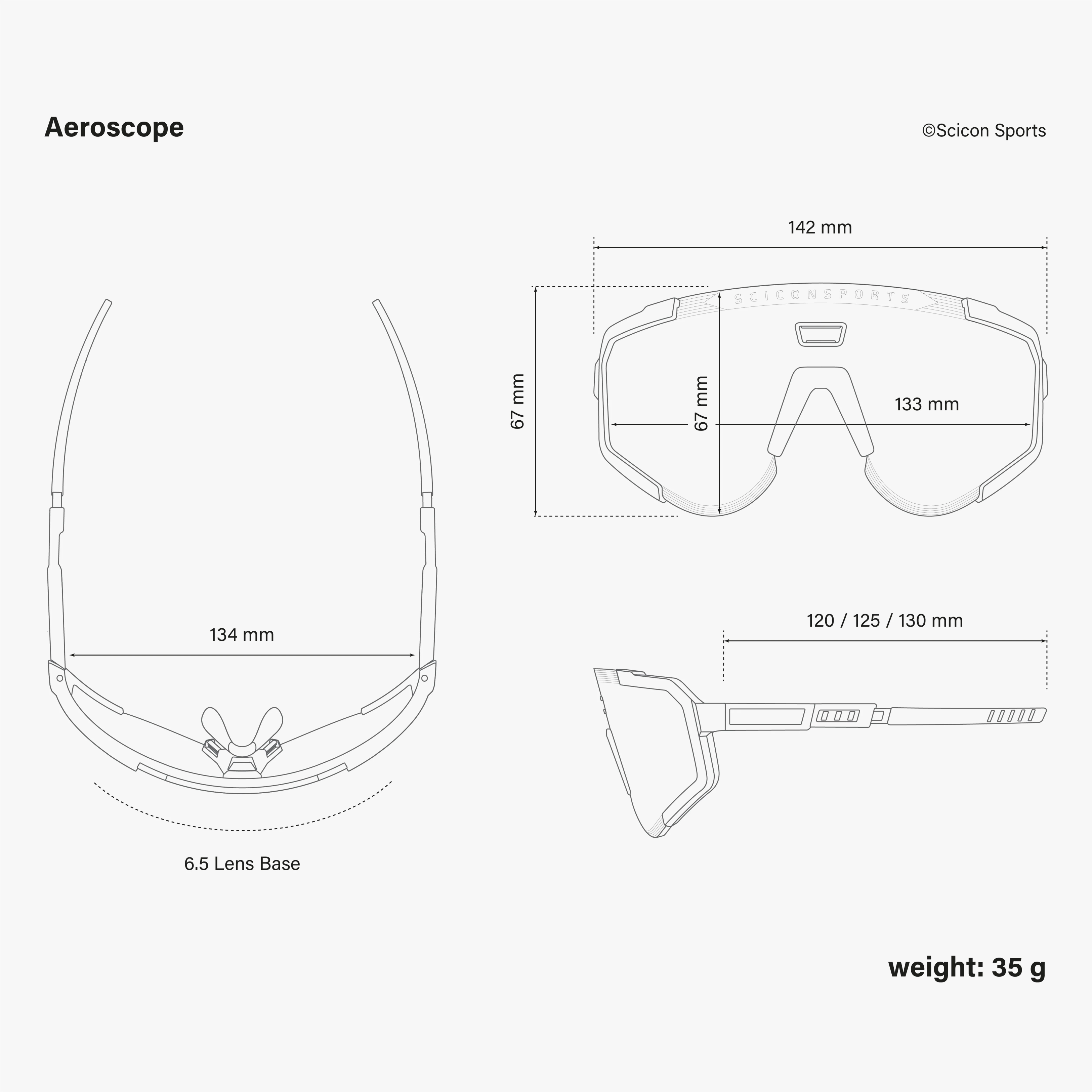 AEROSCOPE - Lunettes de soleil de sport haute performance