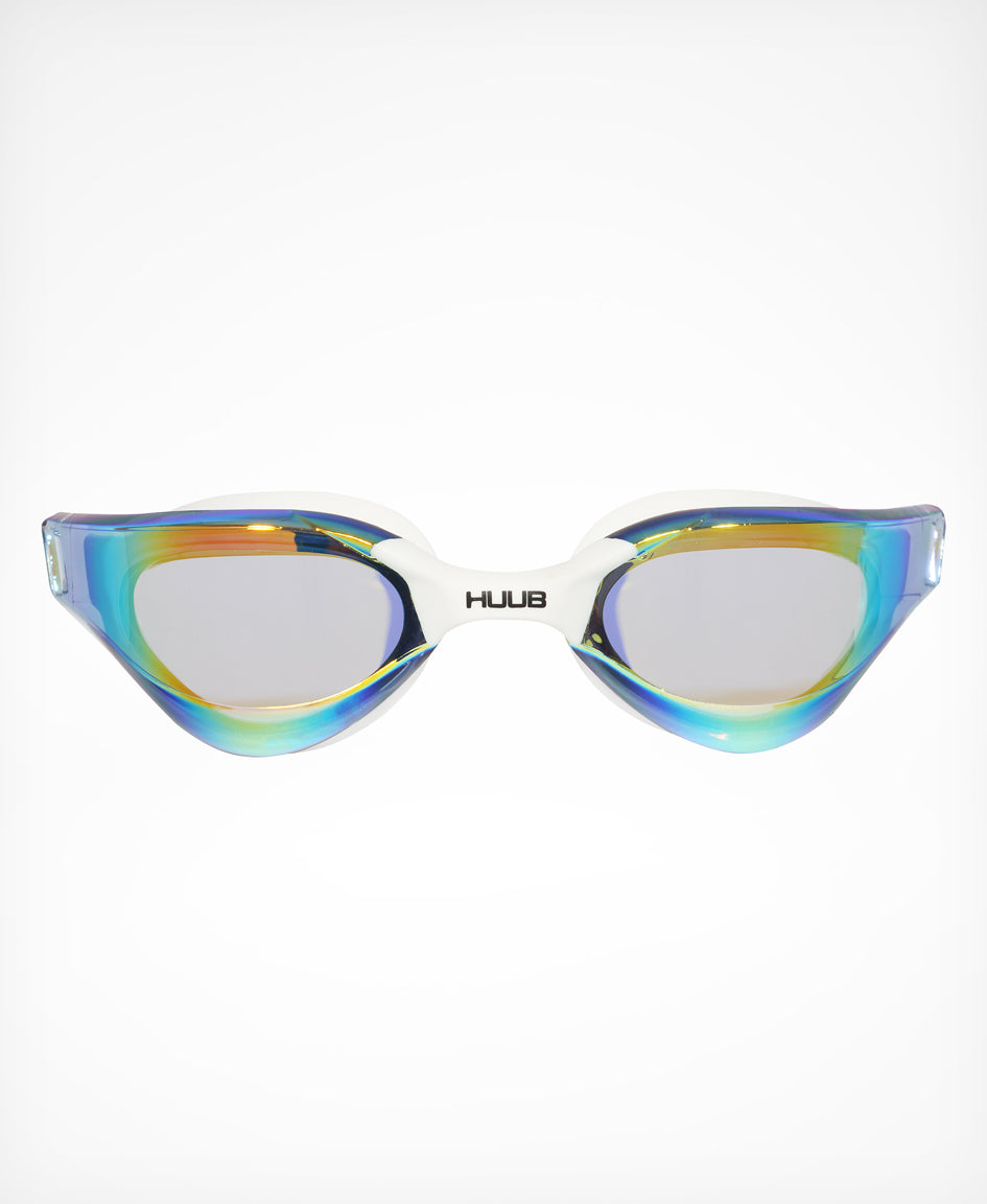HUUB Lurz Swim Goggle – ultra-slim, light, mirrored lens, peripheral vision, Thomas Lurz signature