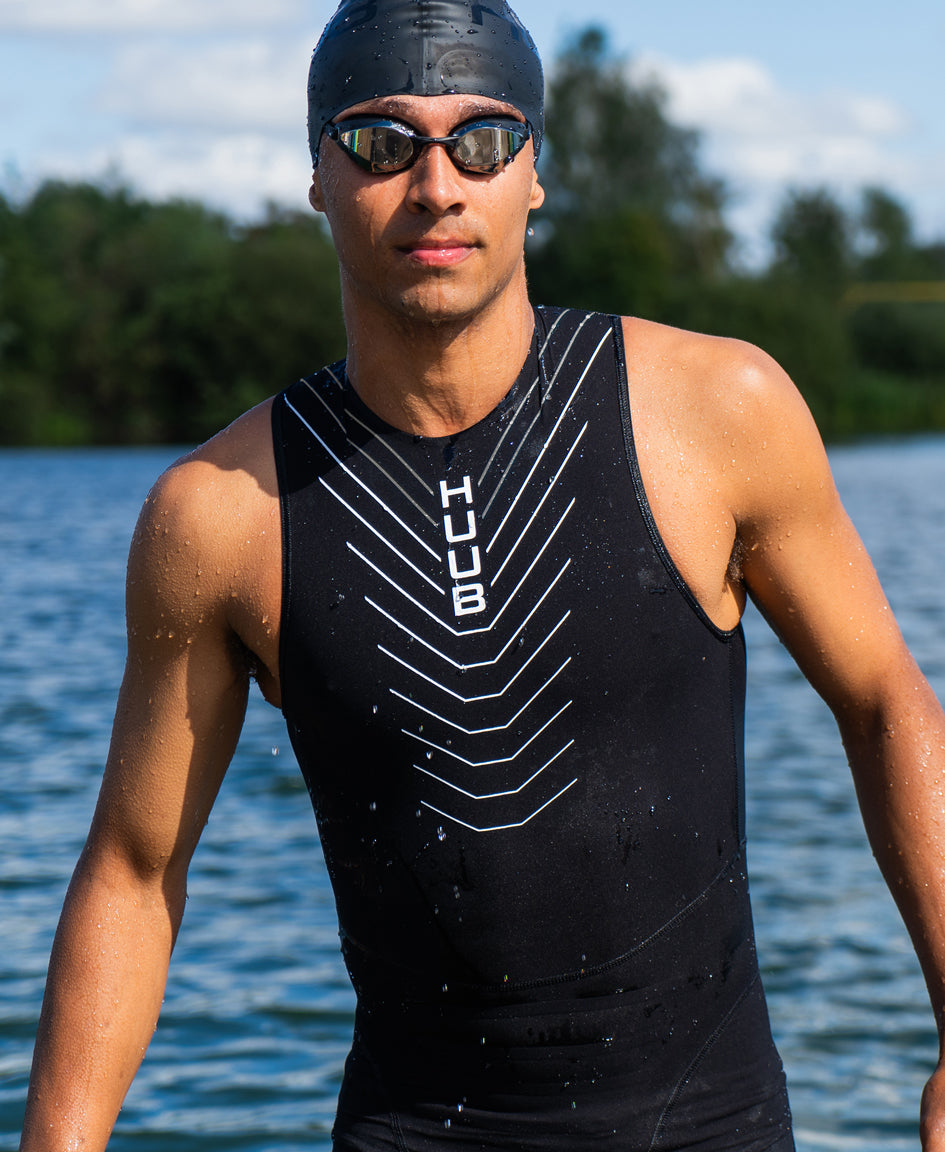 Maillot de bain HUUB Pinnacle - Hommes | Core Control, Hydrophobic Tech, Andy Potts Design