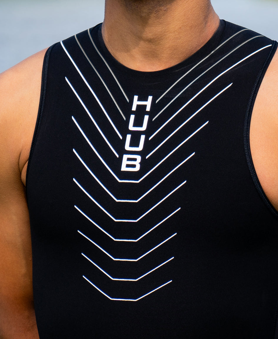 Maillot de bain HUUB Pinnacle - Hommes | Core Control, Hydrophobic Tech, Andy Potts Design