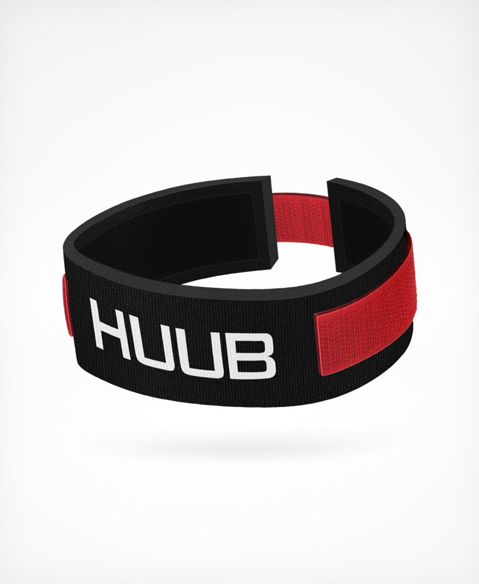 HUUB Timing Chip Strap Band – soft neoprene, broad, comfortable triathlon timing band.
