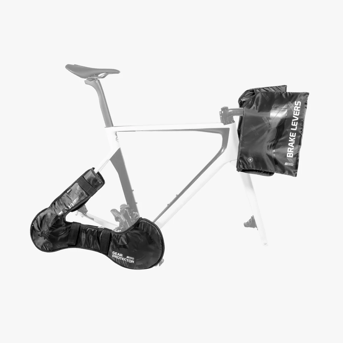 Protecteur de levier de frein et de boîte de vitesses pour vélo