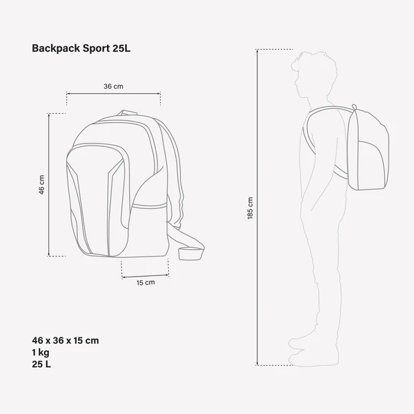 Sac à dos sport 25L