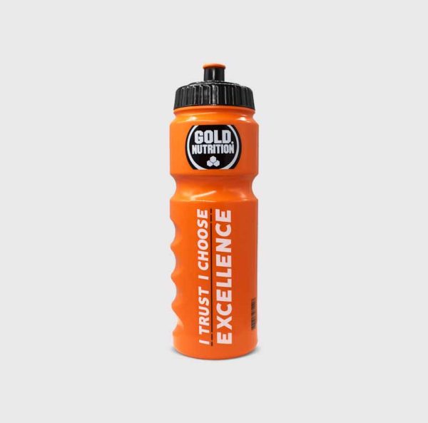 Bidon GoldNutrition - Leak-proof, flexible hydration bottle designed for fitness enthusiasts.