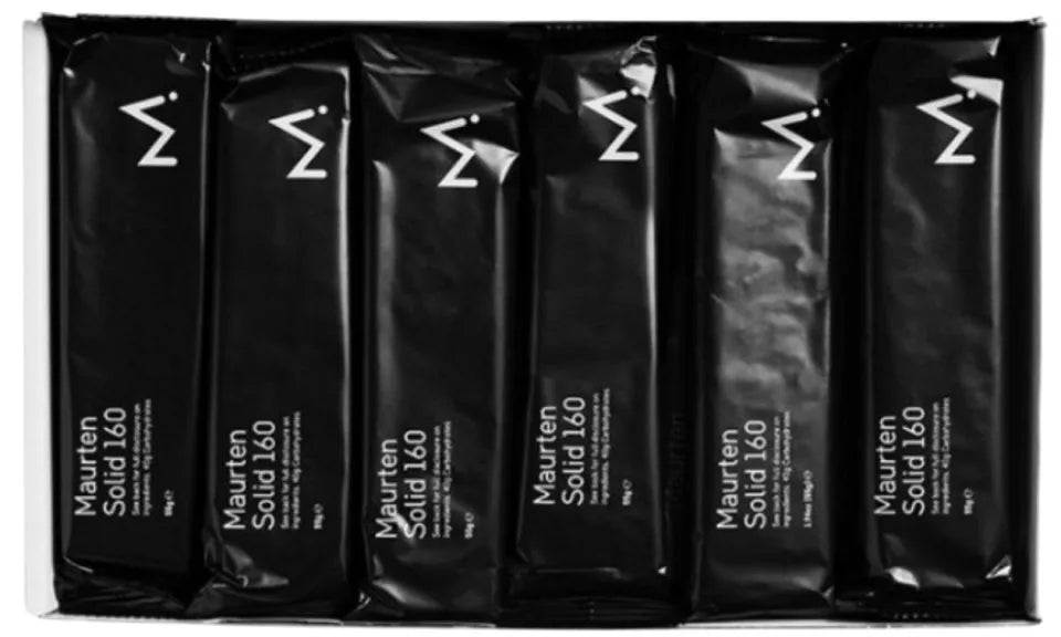 Maurten Solid 160 - Oat & Rice Chewable Carb Bar, 40g Carbs