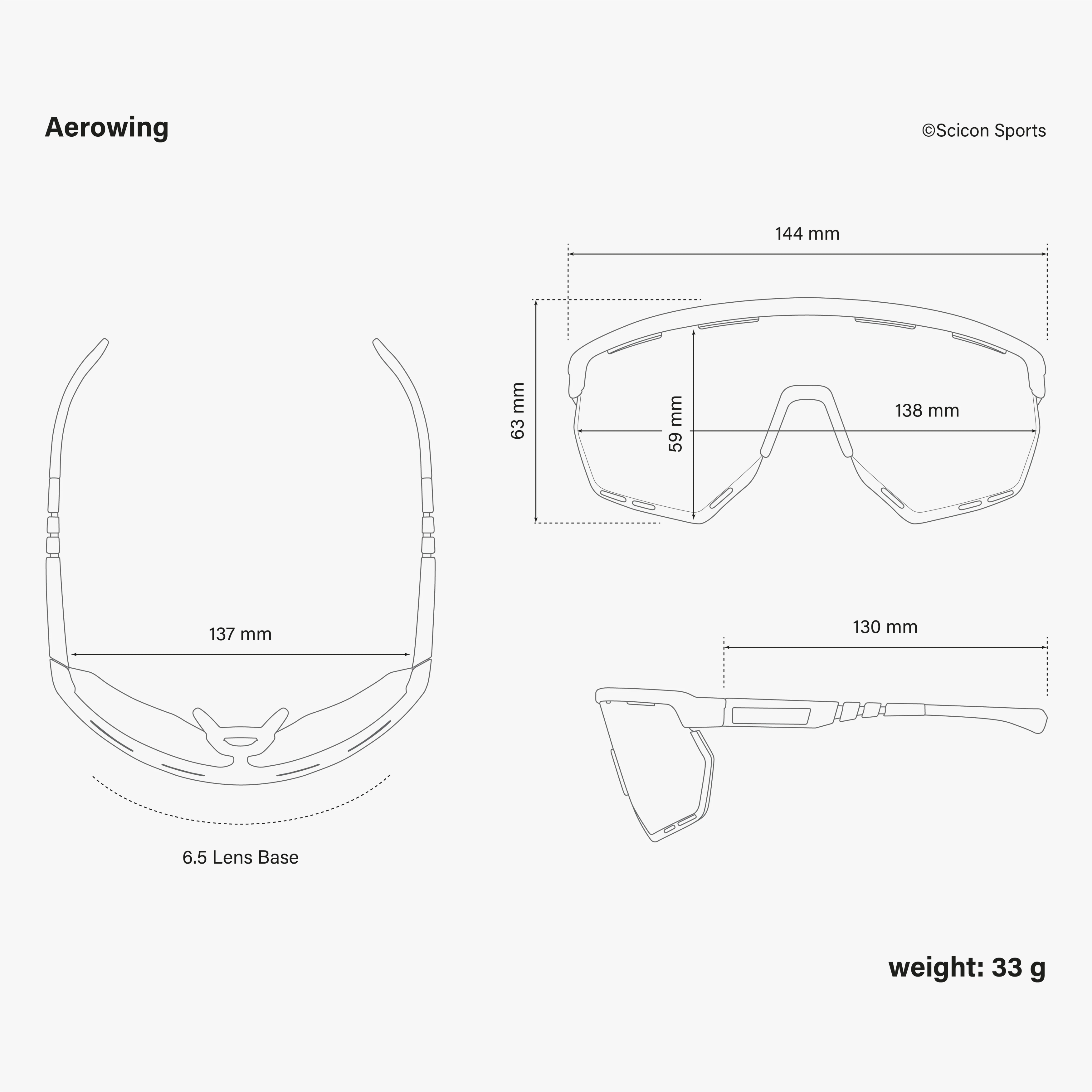 AEROWING - Lunettes de soleil de sport haute performance