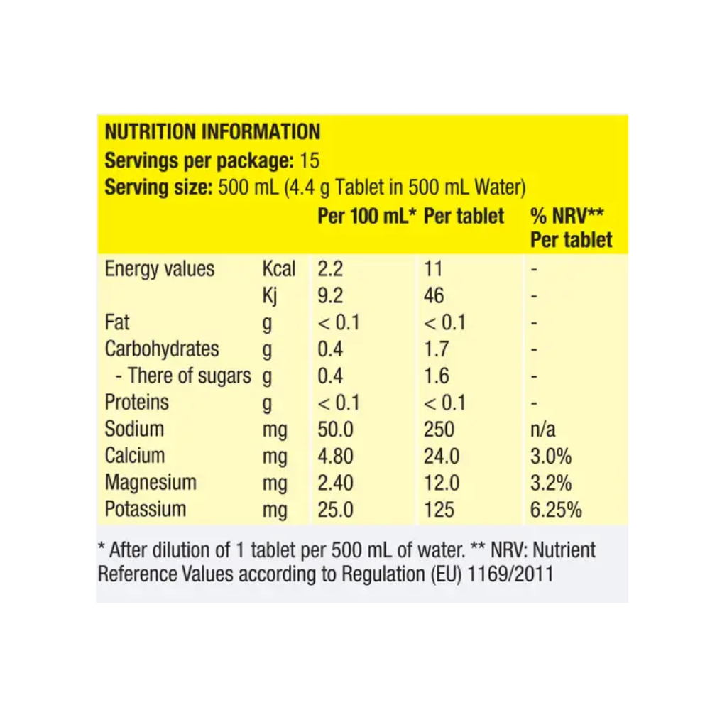 Electrolyte Drink Tablets