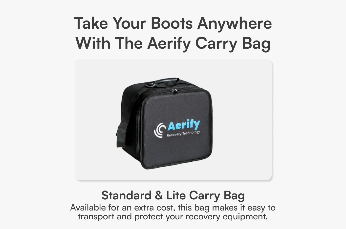 Aerify Standard Compression System plug-in compression boots and pants with remote and attachments