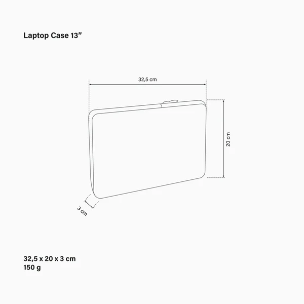 Classic 13-Inch Laptop Sleeve Case (étui classique pour ordinateur portable de 13 pouces)
