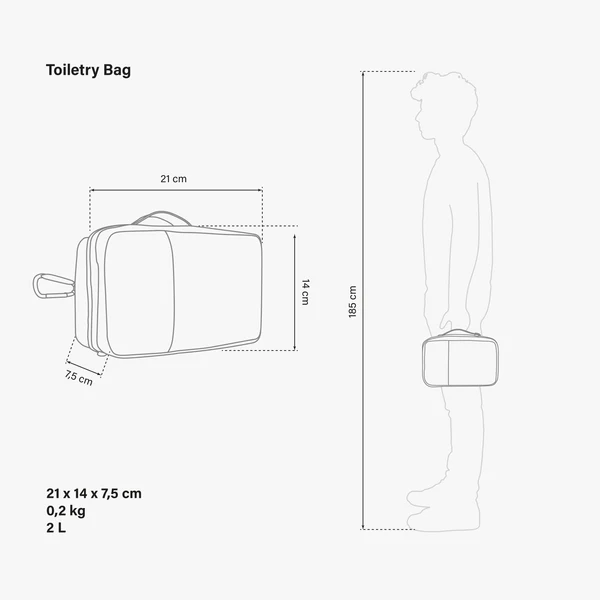 Trousse de toilette de voyage portable